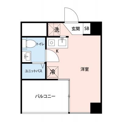 【🎍年末年始大感謝祭🎍】【禁煙🚭】マイナビSTAYザ・レジデンス森下　603の間取り図