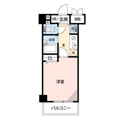 【🍧夏のクールダウン価格！🍧】【禁煙🚭/Wi-Fi無料🌐】マイナビSTAYミライエ吉祥寺駅前　204の間取り図