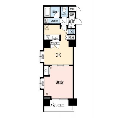 【🎍年末年始大感謝祭🎍】【禁煙🚭/Wi-Fi無料🌐】マイナビSTAYレジェンドハイツ浜松町　1304の間取り図