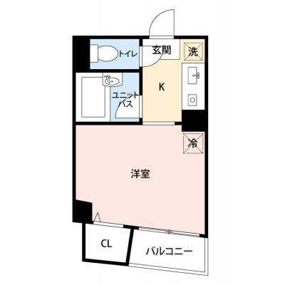 【🌸心機一転🌸春の引越し応援キャンペーン🏡🌷】【禁煙🚭/テレワークに最適🌟無料高速Wi-Fi使い放題🎧】マイナビSTAYミライエ千歳烏山　303の間取り図