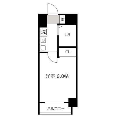 アットイン大阪城1  『公式サイト限定キャンペーン実施中！室内画像も豊富で、お見積り／web予約も可能です！「アットイン公式」で検索！🔍』の間取り図