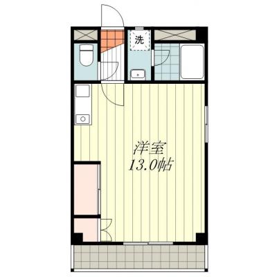 Ｓマンスリー松山市駅北(4-2)【ネット無料・コンビニ・デパート・飲食店街徒歩圏内】の間取り図