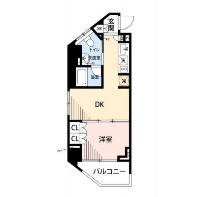 【🎍年末年始大感謝祭🎍】【禁煙🚭/Wi-Fi無料🌐】マイナビSTAYテックファミリー渋谷　301の間取り図