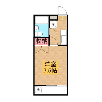 コスモスハイツ草川の間取り図