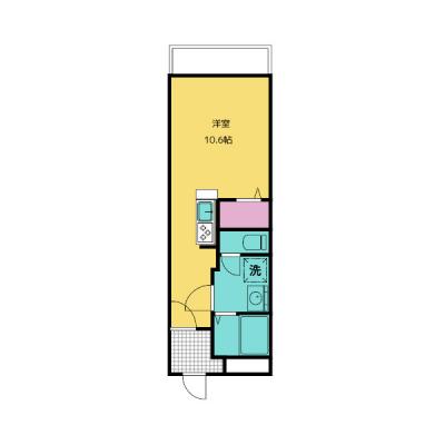 3月20日～契約OK☆大在エリア☆wifi無料！駐車場1台無料！オートロック・宅配BOXも付いてます♪の間取り図