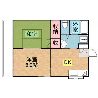 ラ・ベルデ　ミズノの間取り図