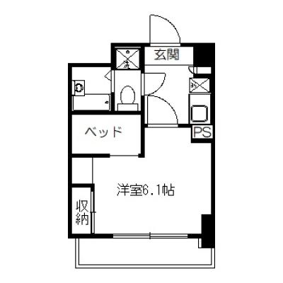 POROKARI大通駅7D/複数室有/バルコニー/ネット無料の間取り図