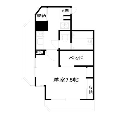 POROKARI大通駅10E/複数室有/ネット無料の間取り図