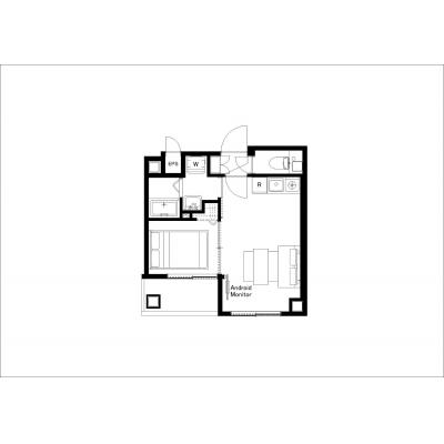 2023年築/曳舟駅徒歩7分のマンション！/家具・家電完備/MAT　HIKIFUNE　802の間取り図