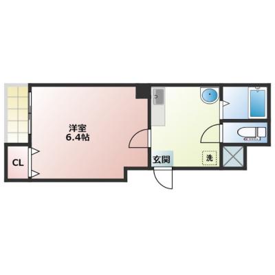 【BOセント】地下鉄烏丸線五条駅・四条駅圏内！京都市の中心地！通勤・通学通勤に便利！の間取り図