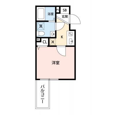 【清掃費11,000円OFF｜1月末までの入居限定🎁】【禁煙🚭/Wi-Fi無料🌐】マイナビSTAY本町ルフレ　1115の間取り図