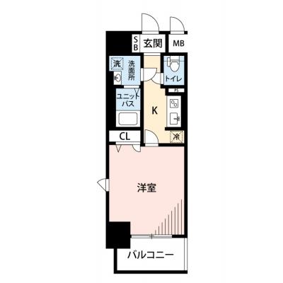 【60日以上の利用でお得🌈】【禁煙🚭】マイナビSTAY谷町　712の間取り図