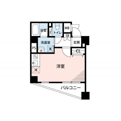 【🍧夏のクールダウン価格！🍧】【禁煙🚭/Wi-Fi無料🌐】マイナビSTAY上野NORTH　305の間取り図