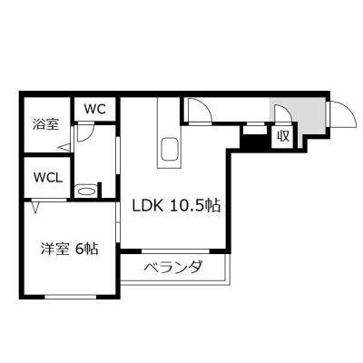 アットイン浜松4  『公式サイト限定キャンペーン実施中！室内画像も豊富で、お見積り／web予約も可能です！「アットイン公式」で検索！🔍』の間取り図