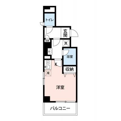 【🍧夏のクールダウン価格！🍧】【禁煙🚭/Wi-Fi無料🌐】マイナビSTAYフロント高田馬場　201の間取り図