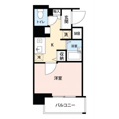 【🍂!期間限定ほっと価格！🍂】【禁煙🚭/Wi-Fi無料🌐】マイナビSTAYミライエ東八重洲　1004の間取り図