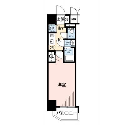 【🍡！秋の大感謝価格！🍡】【禁煙🚭/Wi-Fi無料🌐】マイナビSTAY本町エクストラ　201の間取り図