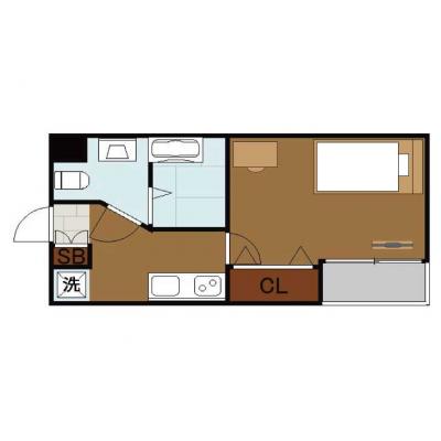 BraTTo千林大宮駅前【人気エリア🌟】設備も充実の物件🙋‍♂️の間取り図