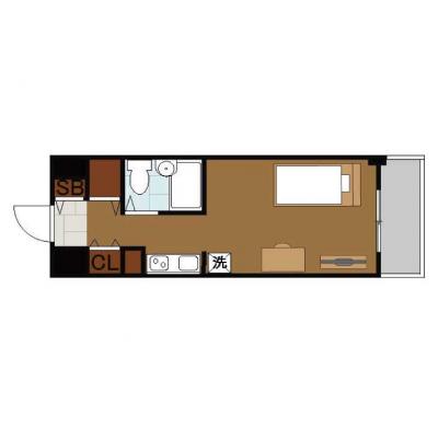BraTTo御堂筋本町【仮住まいの方🔍】最寄駅3分圏内賃料1750円/日お得物件💰の間取り図