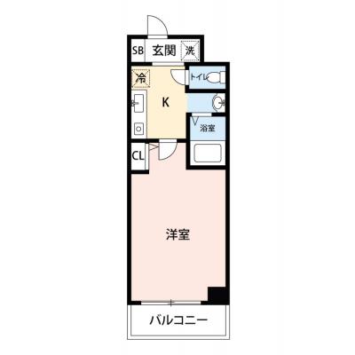 【✨🌅❄年末年始大感謝祭❄🌅✨】【禁煙🚭/Wi-Fi無料🌐】マイナビSTAYレジデア西本町　602の間取り図