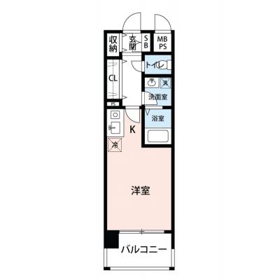 【🍡！秋の大感謝価格！🍡】【禁煙🚭/Wi-Fi無料🌐】マイナビSTAY本町公園　803の間取り図