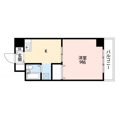 🌈今だけ大幅値下げ中！🌈◆パシオン三田２【駐車場有り】【オートロック】の間取り図