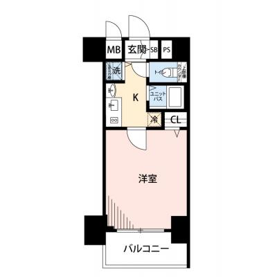【🎍年末年始大感謝祭🎍】【禁煙🚭/Wi-Fi無料🌐】マイナビSTAY本町西アーバンスタイル　1505の間取り図