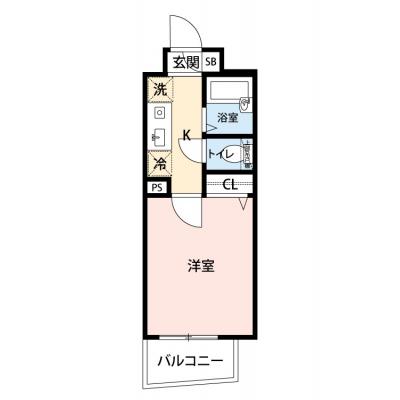 【🎉初期費用オフ｜お得なキャンペーン】【禁煙🚭】マイナビSTAYミライエ麻布霞町　902の間取り図