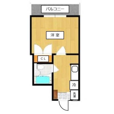 大産赤坂ビル　Aの間取り図