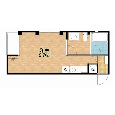 レジデンス武（B-type）の間取り図