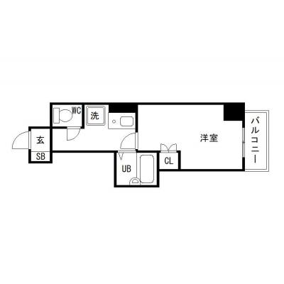 OneLife目黒レアル【▼目黒セントラルスクエアまで徒歩圏内】の間取り図
