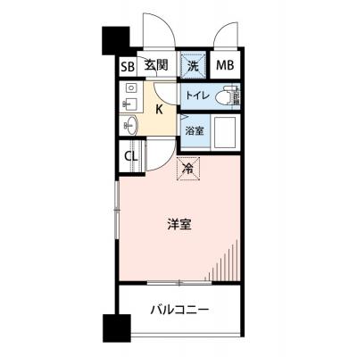 【🎉初期費用オフ｜お得なキャンペーン】【禁煙🚭/Wi-Fi無料🌐】マイナビSTAYトワイライトヒルズ博多駅東　806の間取り図