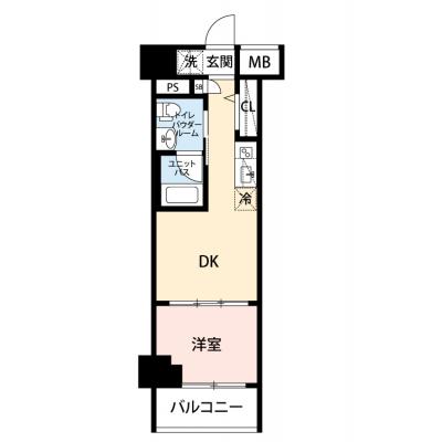 【60日以上の利用でお得🌈】【禁煙🚭/Wi-Fi無料🌐】マイナビSTAYトワイライトヒルズ千住大橋駅前　204の間取り図