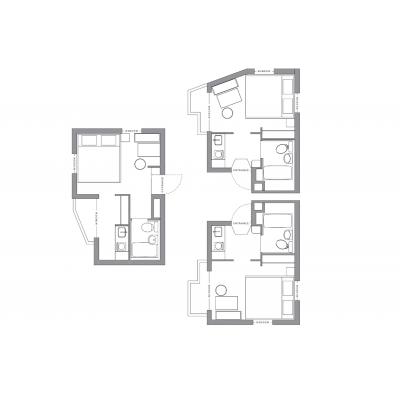 饦դڽë6ʬۥ󥵥Υ٥åɤǤäᤴǥʡޥ󥹥꡼goodroom residence ëƻ VILLAGE produced by ưϤδּ