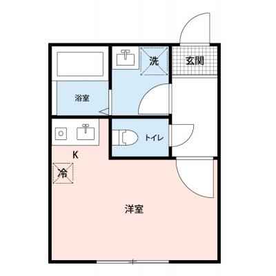 【🍧夏のクールダウン価格！🍧】【禁煙🚭/Wi-Fi無料🌐】マイナビSTAYアーバンオアシス住吉猿江　403の間取り図