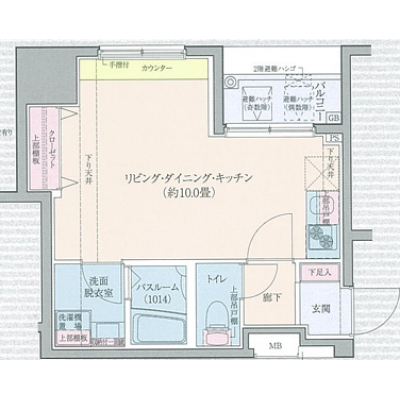 JR八丁堀駅 徒歩5分！Wi-Fi無料！◆ラルステイ茅場町◆の間取り図