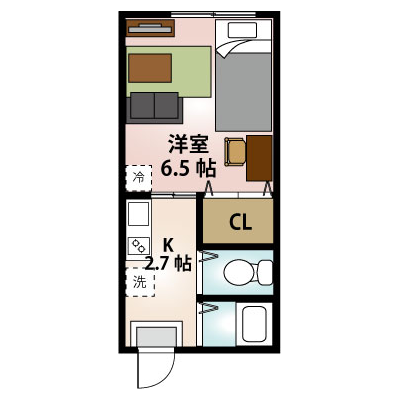 【Ｓｔａｙ＋南流山】★駅徒歩5分★鰭ヶ崎駅★インターネット無料★の間取り図