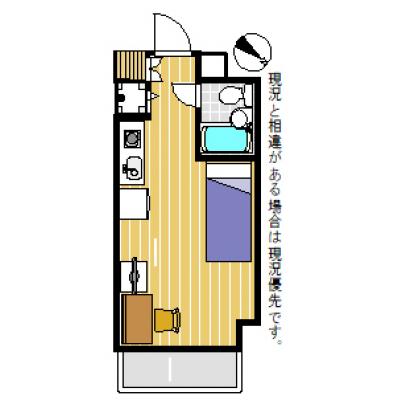 ロマネスク天神アネックス　Cの間取り図