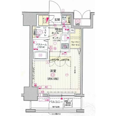 ◇EP品川駅前5th　Avenue◇⑤【駅３分・ペット可・NET無料・独立洗面・浴室暖房乾燥機・温水洗浄便座依・ガスコンロ！】の間取り図