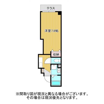 ★Wi-Fi無料★リブロマンスリー静岡N11の間取り図