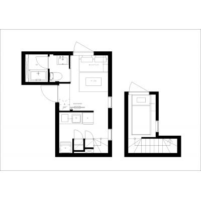 最寄り駅まで徒歩6分/池袋駅も徒歩圏内/2025年築/アーベイン要町 403の間取り図