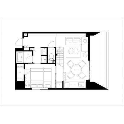 人気の港区エリア/お台場へのアクセス良好/海まで徒歩圏内/ザ・ケンジントン・レジデンス芝浦 910の間取り図