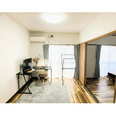 コスパだけじゃない“快適さ重視”マンスリータウン【周辺環境良好♪】【２名利用可能】【駐車スペース２台分あり】【Wi-Fi無料】　ＭＴ福島町T302の間取り図