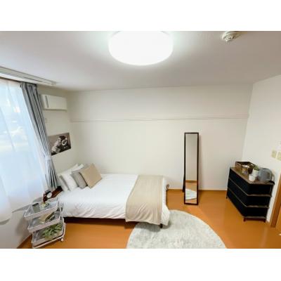 コスパだけじゃない“快適さ重視”マンスリータウン【高崎駅まで徒歩１０分♪】【閑静な住宅地☆】【Wi-Fi無料！】岩押町A103の間取り図