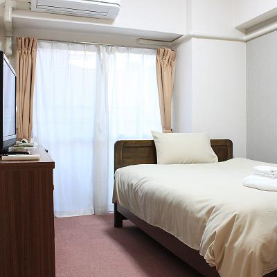 アーバンウエスト広島7-6  横川駅から徒歩6分【セミダブルベット】【無料Wi-Fi】【オートロック】【保証人不要】の間取り図