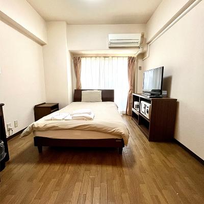 アーバンウエスト広島2-1　横川駅から徒歩6分【セミダブルベット】【無料Wi-Fi】【オートロック】【保証人不要】の間取り図