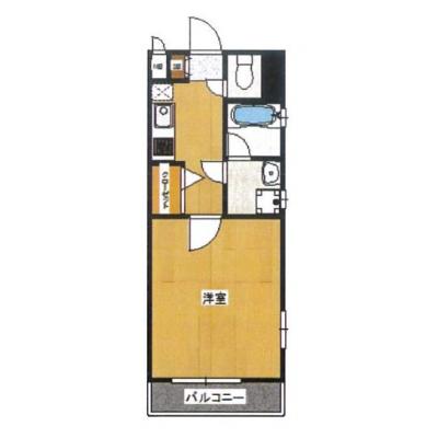 ピュアドームステーションサイト博多　Cの間取り図