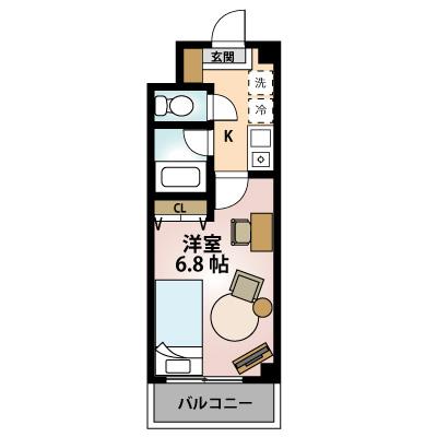 【Ｓｔａｙ＋今池】駅徒歩2分★ネット無料の間取り図