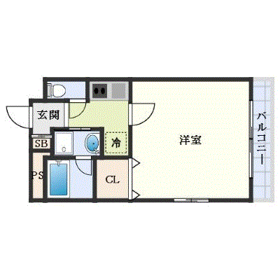 グッドステイ清輝橋駅南ピアグロリア▲【ハイクラス・設備充実】の間取り図
