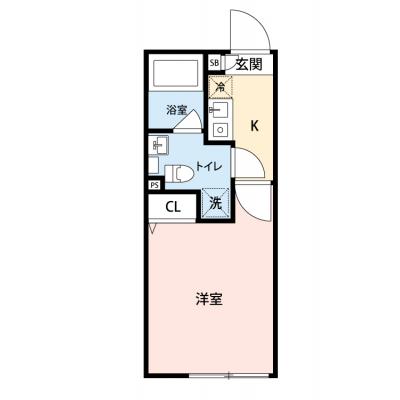 【✨🌅❄年末年始大感謝祭❄🌅✨】【禁煙🚭】マイナビSTAYセレーノ平和島　301の間取り図